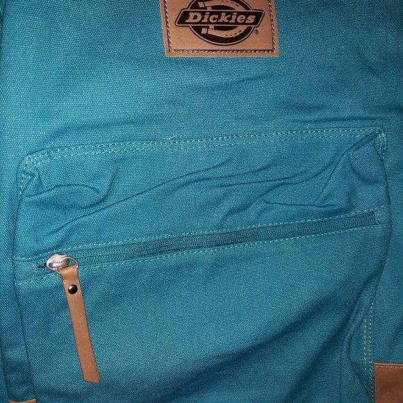 DICKIES Unique Teal Blue Laptop Backpack - Picture 2 of 6
